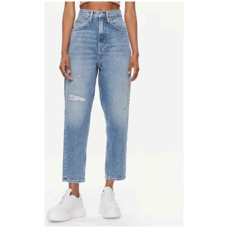 TOMMY JEANS MOM JEAN ULTRA HIGH TAPERED DW0DW17283 1AB